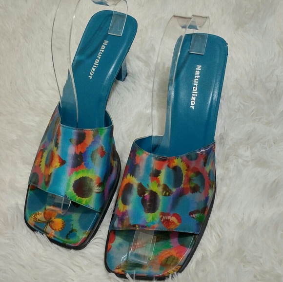 Naturalizer Shoes - 🌻 Naturalizer Blue Butterfly  Holographic Sandal